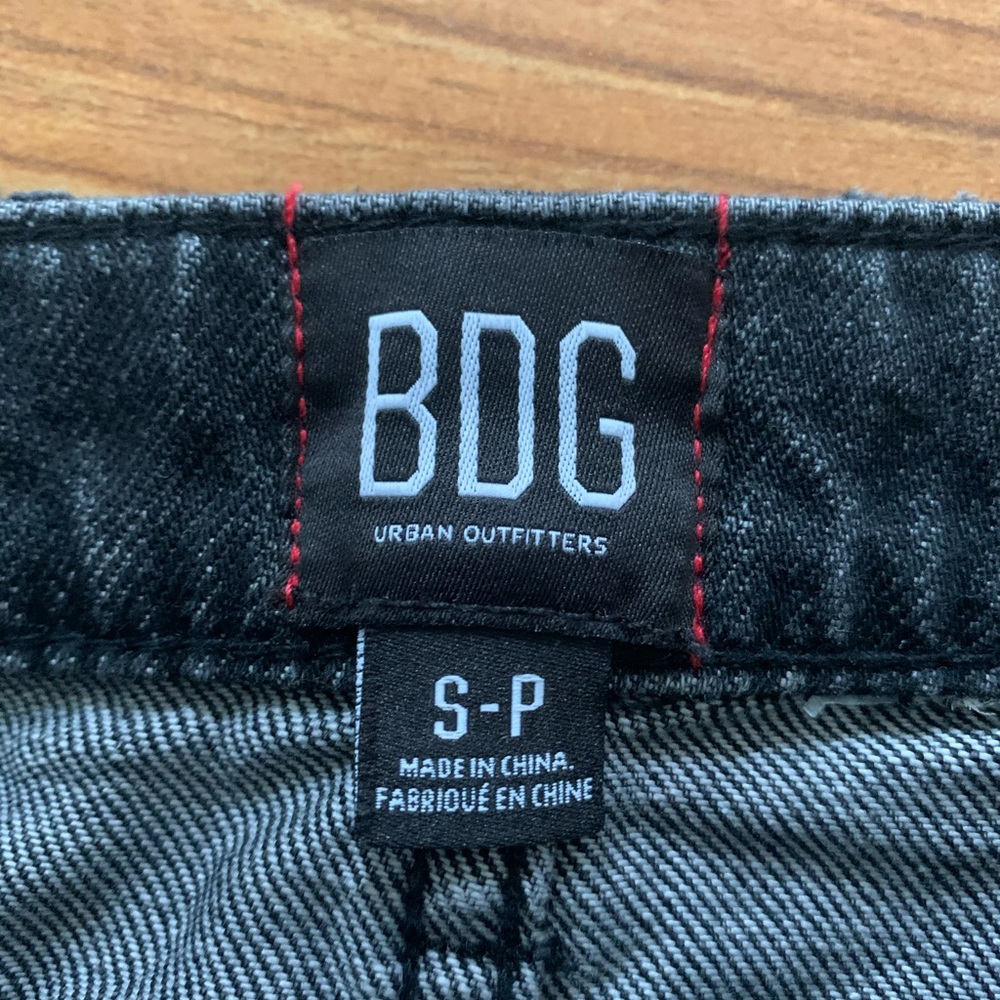 Urban Outfitters BDG Black distressed denim skirt - Picture 6 of 7